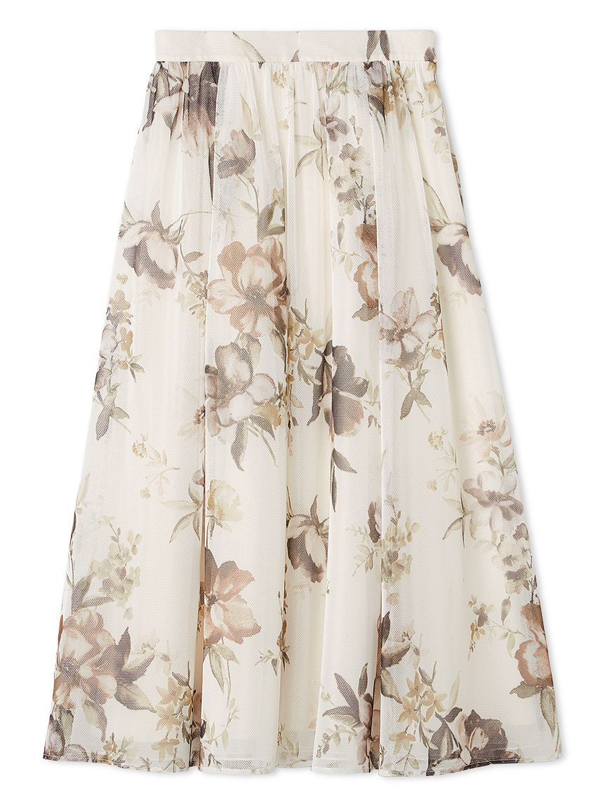 CELFORD「フラワープリントボリュームスカート」|スカート|