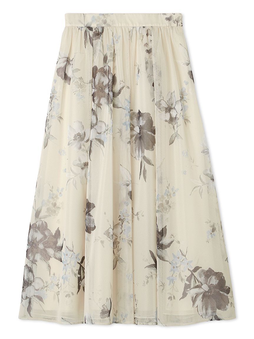 CELFORD「フラワープリントボリュームスカート」|スカート|