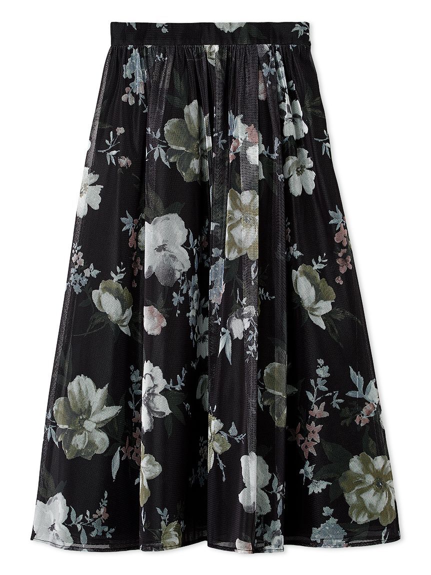 CELFORD「フラワープリントボリュームスカート」|スカート|