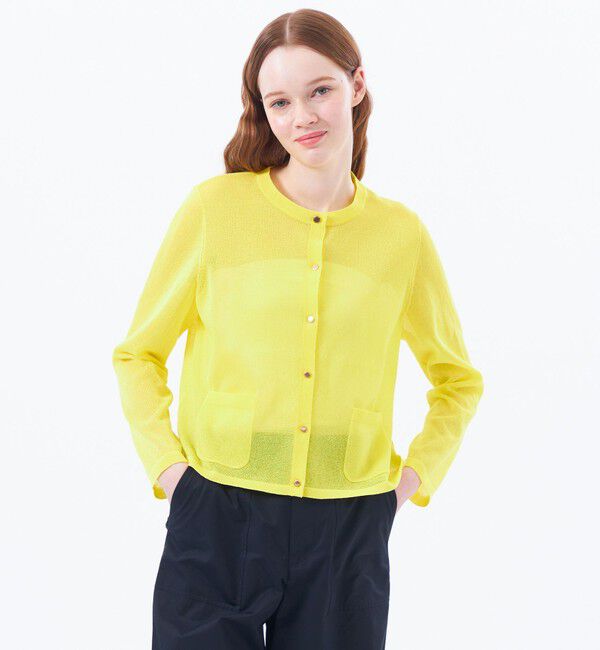 MACKINTOSH PHILOSOPHY「ロイトンシアーニット」|ニット・セーター|イエロー