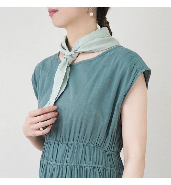 TOKYO DESIGN CHANNEL「【接触冷感／抗菌防臭】サマーデイズスカーフ ワイド【2WAY】」|バンダナ・スカーフ|