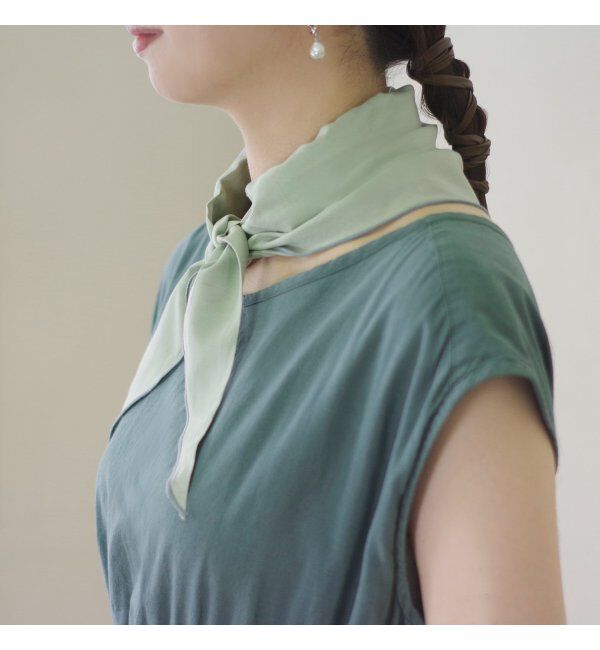 TOKYO DESIGN CHANNEL「【接触冷感／抗菌防臭】サマーデイズスカーフ ワイド【2WAY】」|バンダナ・スカーフ|