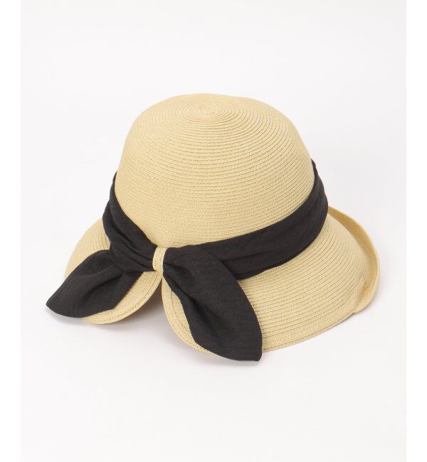 ikka「洗える雑材ブレードハット」|その他|ベージュ