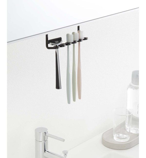 Lbc with Life「tower 戸棚下歯ブラシホルダ－」|トイレタリー・ランドリーグッズ|ブラック