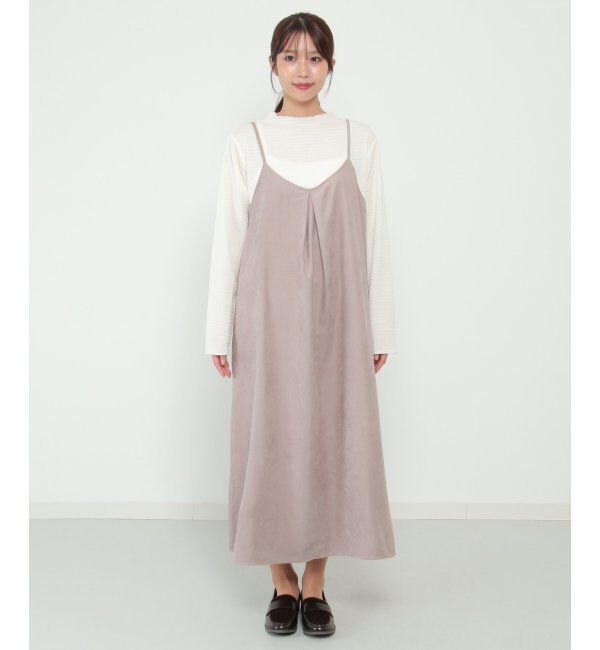 Lbc with Life「ポコポコロンTセットキャミワンピ」|ワンピース|