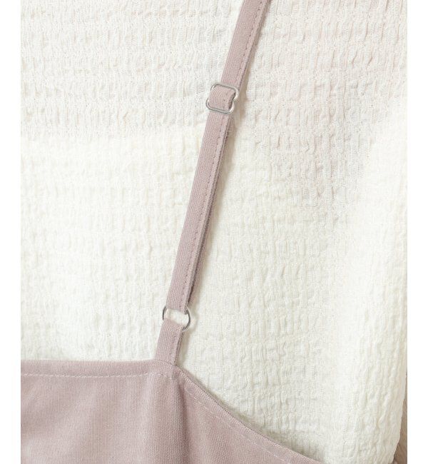 Lbc with Life「ポコポコロンTセットキャミワンピ」|ワンピース|