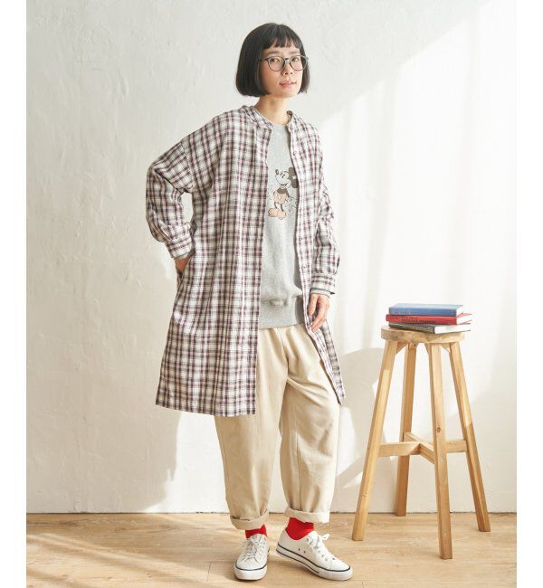 Lbc with Life「コットンMIX 3WAYタックワンピース」|ワンピース|