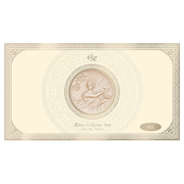  「ミラノコレクション GR フェースアップパウダー2026 セット プレミアムローズ (30g、30g)」|フェイスパウダー|