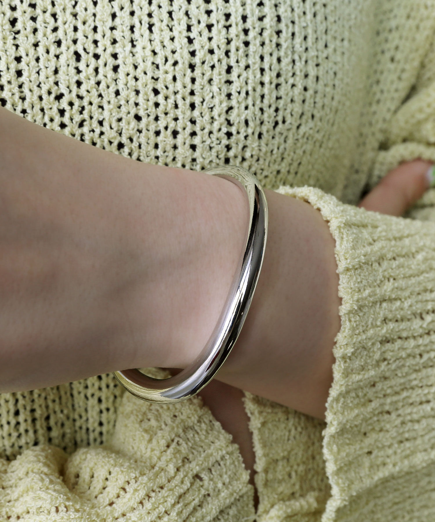 colleca la「カーブラインメタルバングル」|ブレスレット・バングル|