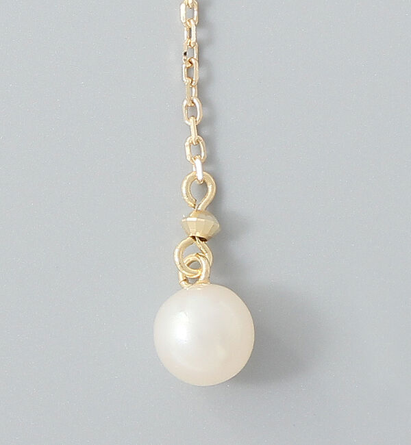 Phoebe「【K10】チェーンパールピアス/BOX付き」|ピアス|
