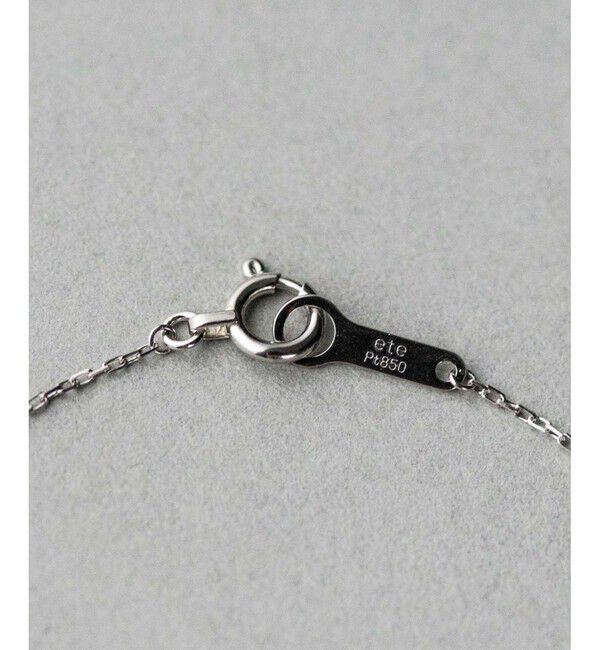 ete「PT900/850 ダイヤモンド ブレスレット「ブライト」」|ブレスレット・バングル|