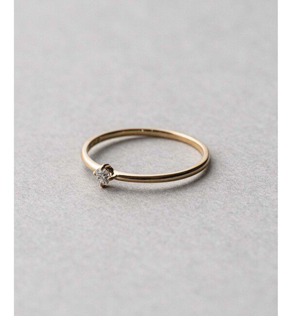 ete「K18 ダイヤモンド リング「ブライト」」|リング|