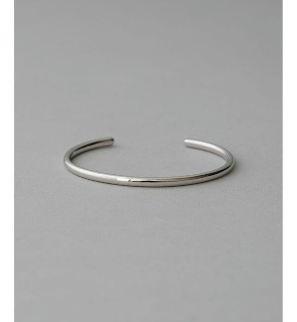 ete「オブジェ ミディアム バングル M」|ブレスレット・バングル|プラチナム