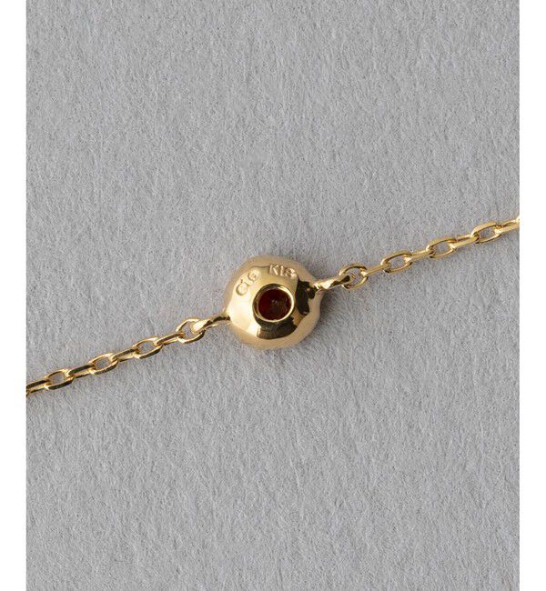 ete「K18YG フルール ブレスレット（誕生石 1・2・3・6・8・10・11・12月）」|ブレスレット・バングル|