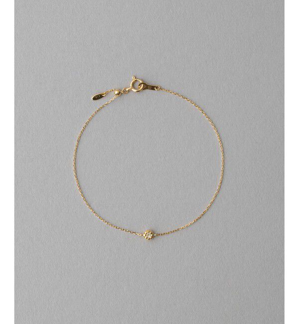 ete「K18YG フルール ブレスレット（誕生石 1・2・3・6・8・10・11・12月）」|ブレスレット・バングル|D