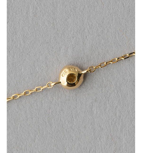 ete「K18YG フルール ブレスレット（誕生石 1・2・3・6・8・10・11・12月）」|ブレスレット・バングル|