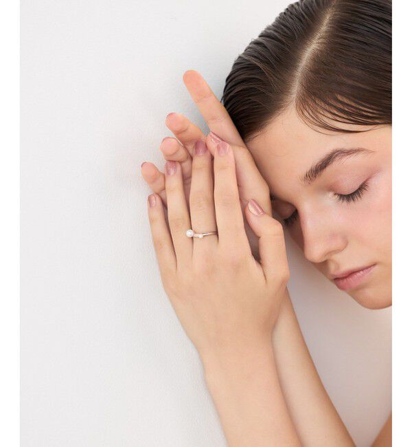 ete「[フォーム] パール リング」|リング|