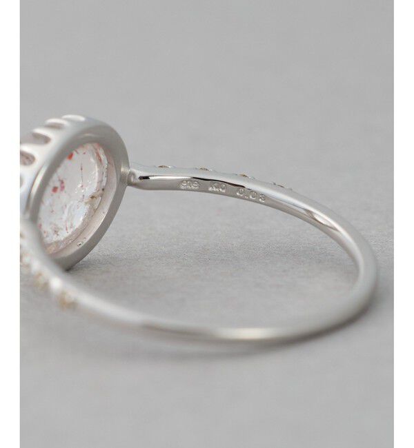 ete「[マイプレシャス] K10WG レピドクロサイトインクォーツ リング」|リング|