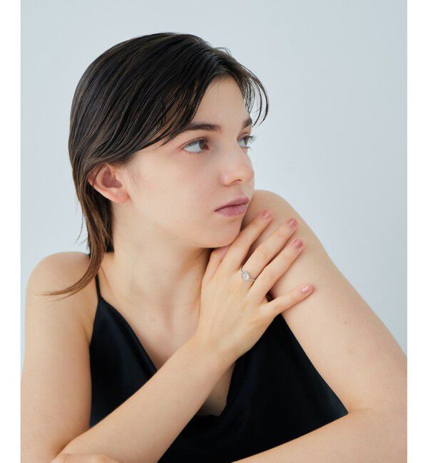 ete「[マイプレシャス] K10WG レピドクロサイトインクォーツ リング」|リング|