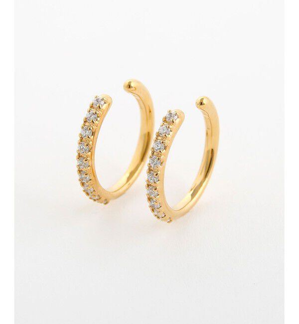 Jouete「イヤリング ジルコニア」|イヤリング|イエローゴールド