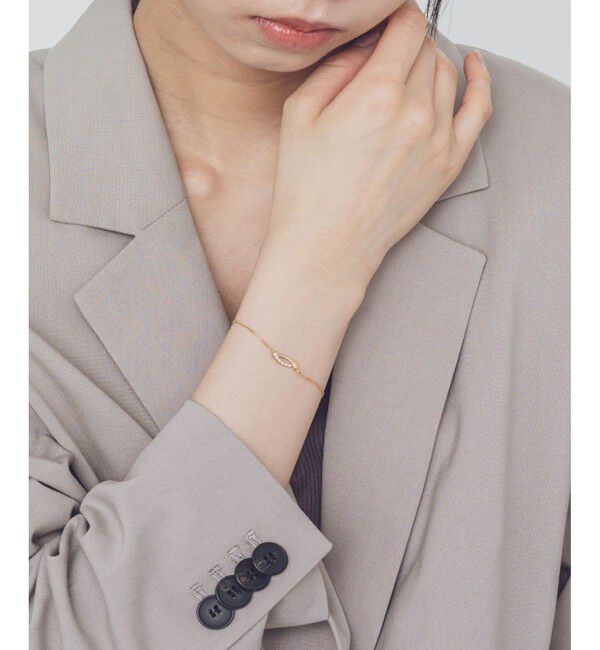 Jouete「ミニマル ジルコニア ブレスレット」|ブレスレット・バングル|