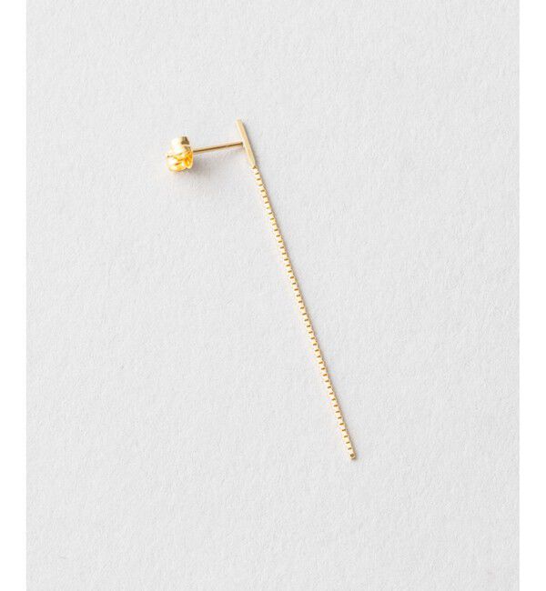 Jouete「K18YG ピアス ベネチアンチェーン」|ピアス|