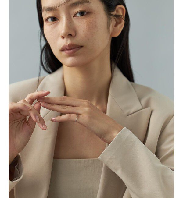 Jouete「K10 ピンキーリング ロープ コンビカラー」|リング|