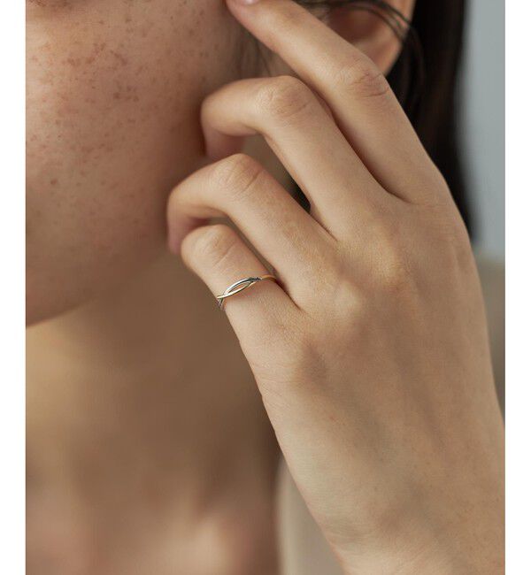 Jouete「K10 ピンキーリング ロープ コンビカラー」|リング|