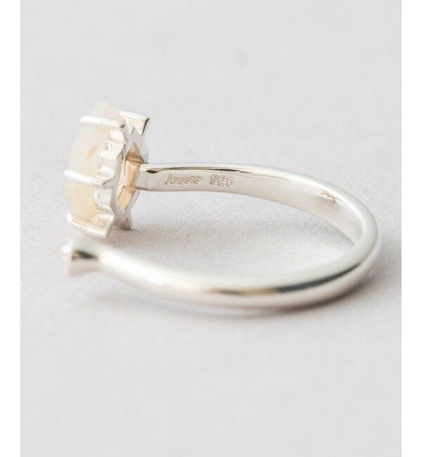 Jouete「[フォークリング] アゲート&times;ジルコニア」|リング|