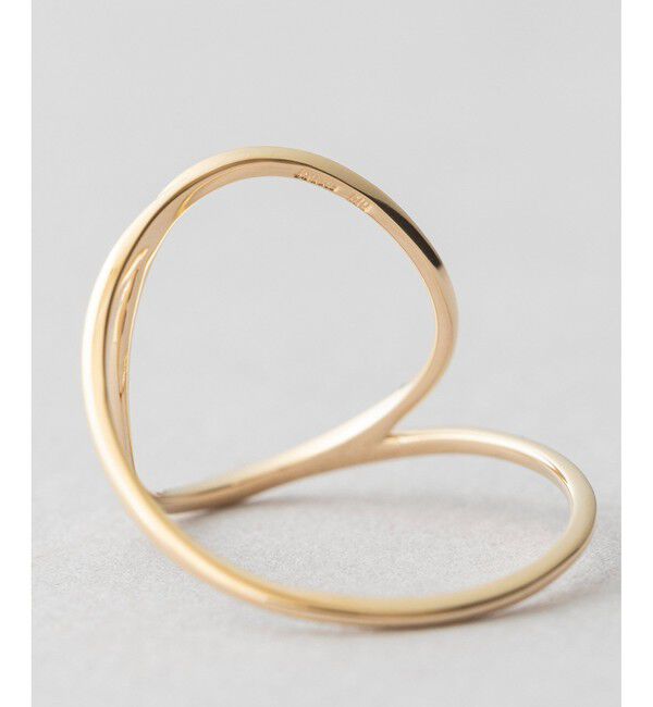 Jouete「[レイヤー] K10YG リング サークル」|リング|