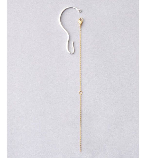 Jouete「[イヤーバングル] チェーン コンビカラー」|イヤーカフ|