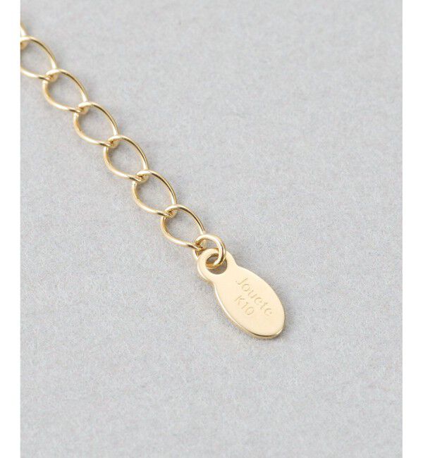 Jouete「K10YG ブレスレット ヘキサゴンチェーン」|ブレスレット・バングル|