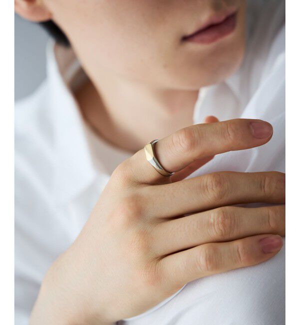 Jouete「[WEB LIMITED] シグネットリング コンビカラー」|リング|