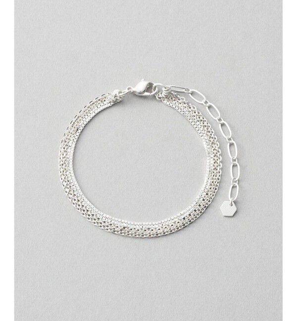 Jouete「ブレスレット クインテットチェーン」|ブレスレット・バングル|シルバー