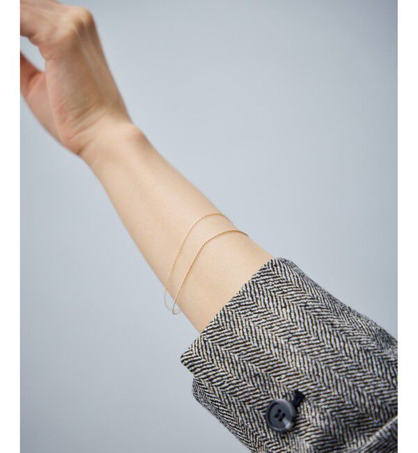 Jouete「K10YG ブレスレット レイヤード」|ブレスレット・バングル|