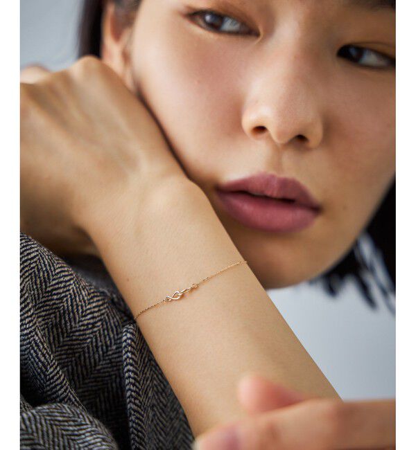 Jouete「K10YG ブレスレット インフィニティ」|ブレスレット・バングル|