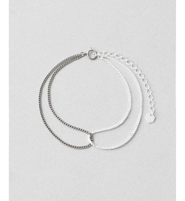 Jouete「[ツイニング] ブレスレット コンビカラー」|ブレスレット・バングル|ブラック