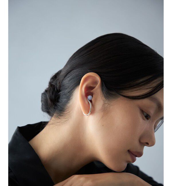 Jouete「[インイヤーカフス] ナチュラルストーン チェーン」|イヤーカフ|