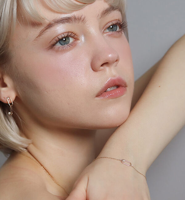  「パール ブレスレット | K10YG」|ブレスレット・バングル|