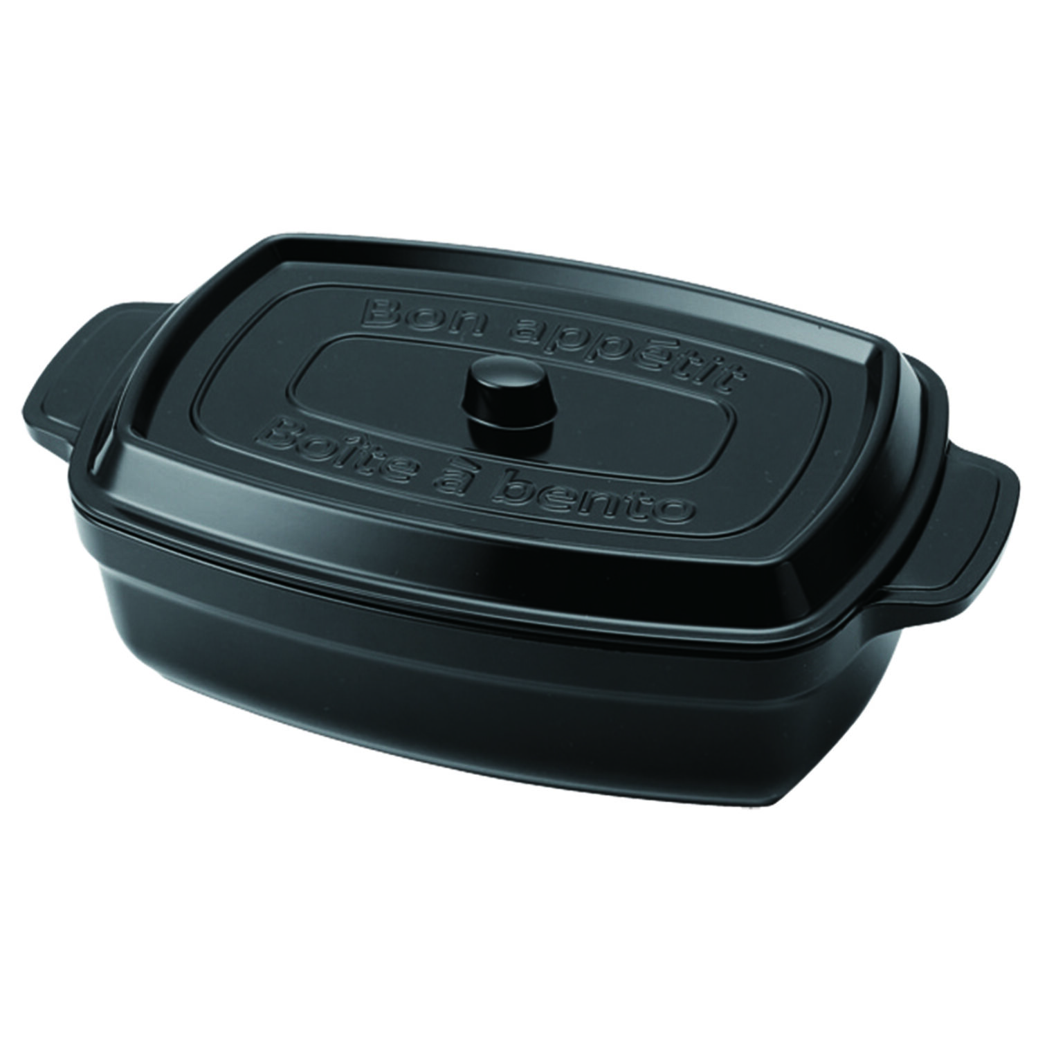 BACKYARD FAMILY「ココポット 弁当箱 レクタングル 600ml 好評 レディース 女性 おしゃれ ランチボックス」|食器・キッチングッズ|ブラック1