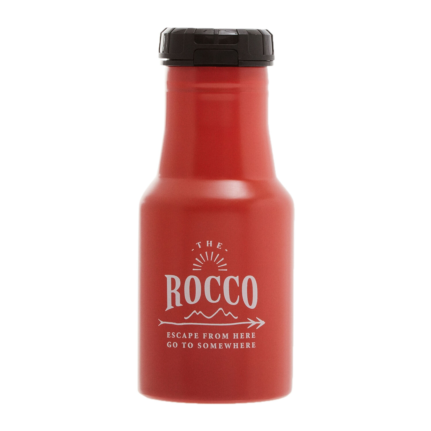 BACKYARD FAMILY「ステンレスボトル ROCCO ロッコ 通販 ワンタッチボトル 350ml 0.35l マイボトル」|食器・キッチングッズ|レッド1