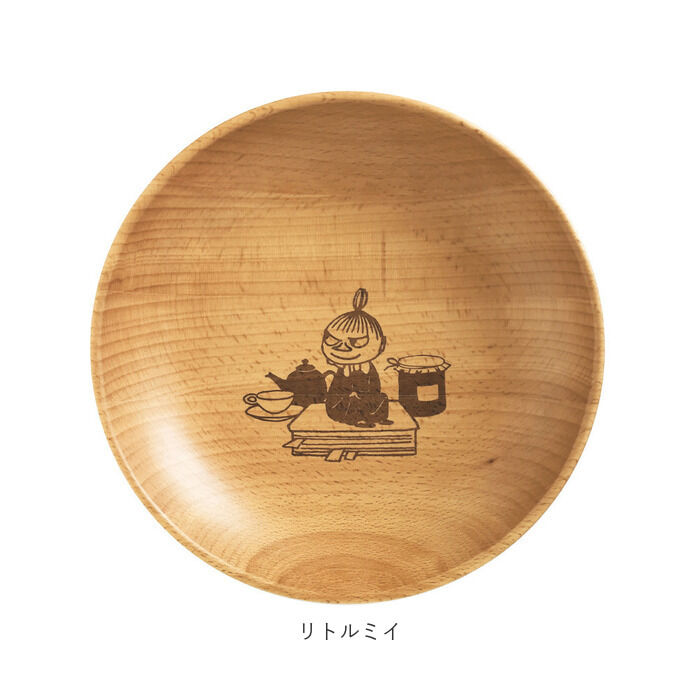 BACKYARD FAMILY「ムーミン 食器 通販 木製 プレート 皿 お皿 ラウンドプレート 丸皿 ラウンドディッシュ M」|食器・キッチングッズ|