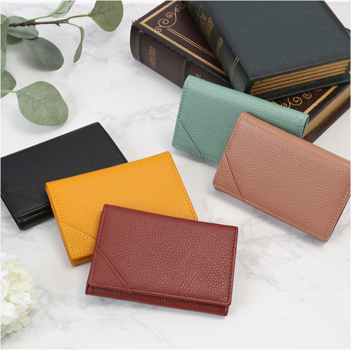 BACKYARD FAMILY「LIZDAYS リズデイズ 名刺入れ レディース 本革 通販 カードケース スリム 大容量」|名刺入れ・カードケース|