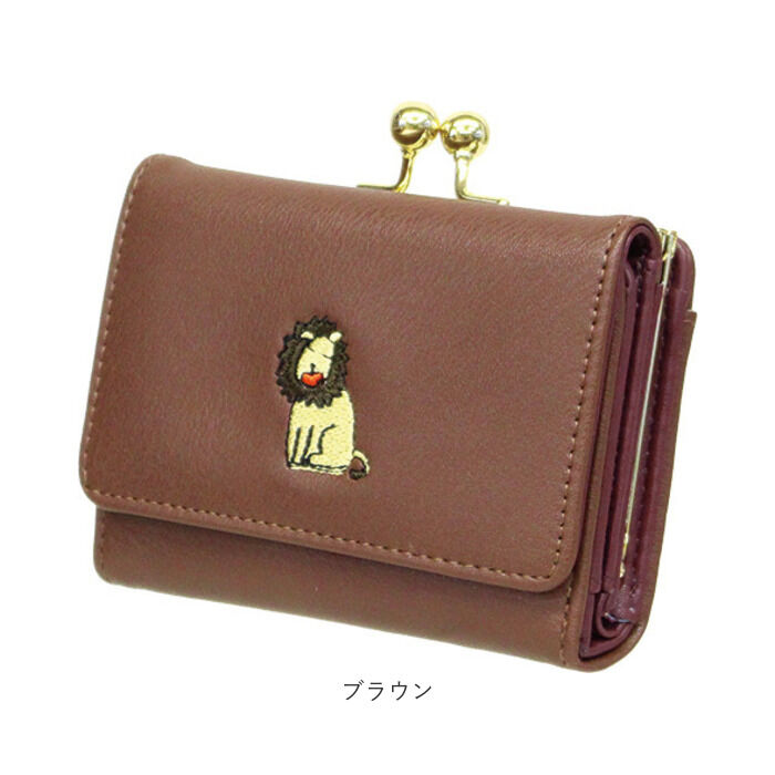 BACKYARD FAMILY「財布 がま口 アニマル 通販 がま口財布 二つ折り 二つ折り財布 さいふ サイフ 折り財布」|財布|