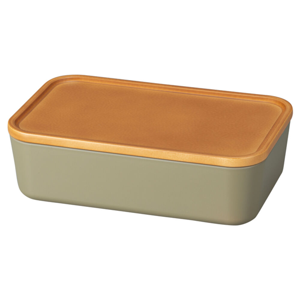 BACKYARD FAMILY「お弁当箱 1段 800ml 通販 弁当箱 一段 ランチボックス タッパー おしゃれ かわいい」|食器・キッチングッズ|グリーン1