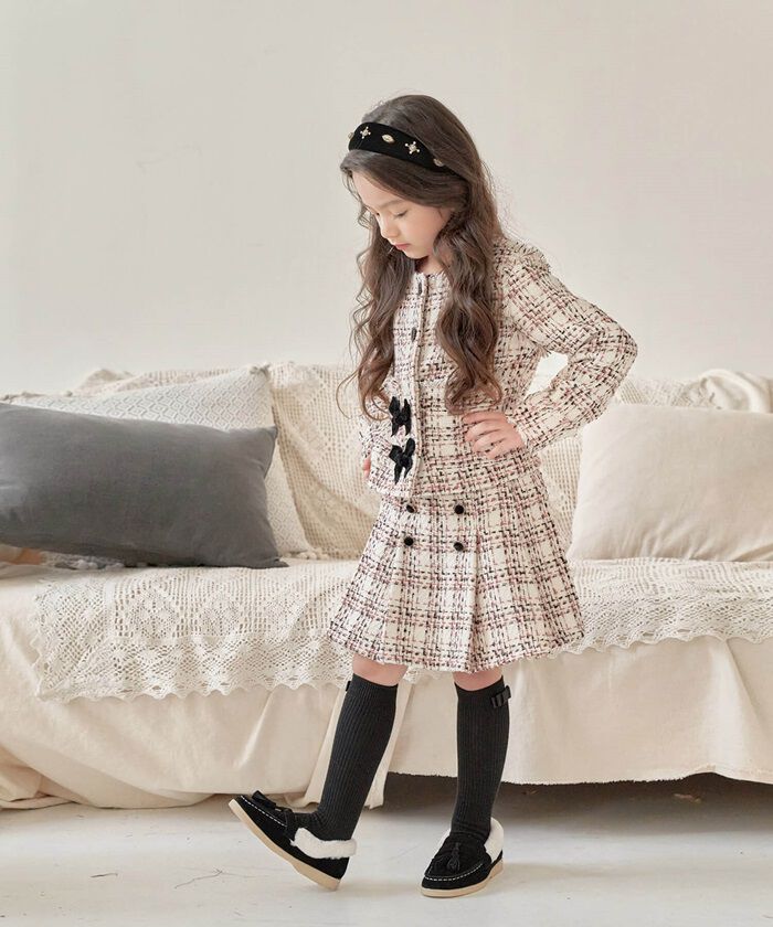 BACKYARD FAMILY「キッズ モカシン ファー 子供 靴 通販 ローファー 57072202 スリッポン 女の子 男の子」|スリッポン|