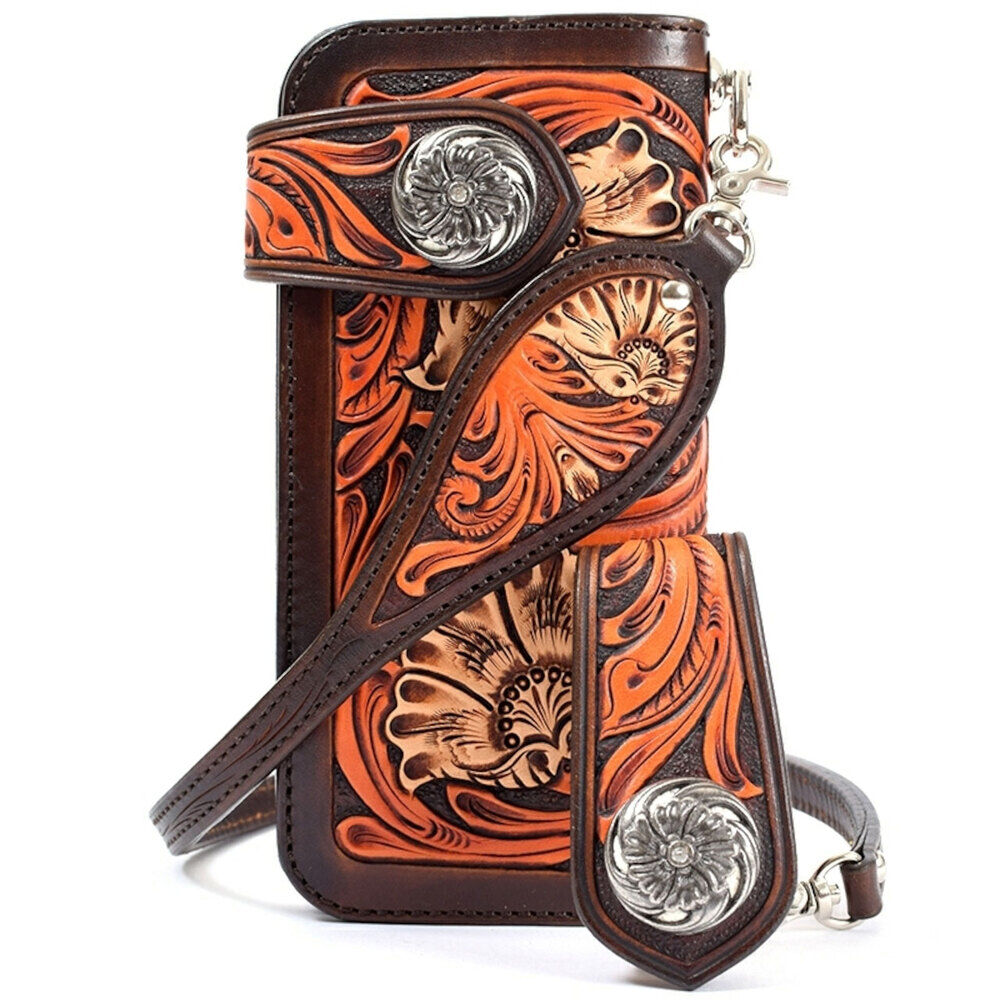 BACKYARD FAMILY「長財布 メンズ 本革 通販 日本製 財布 かぶせ蓋 ライダースウォレット 牛革 レザー 革財布」|財布|ブラウン1