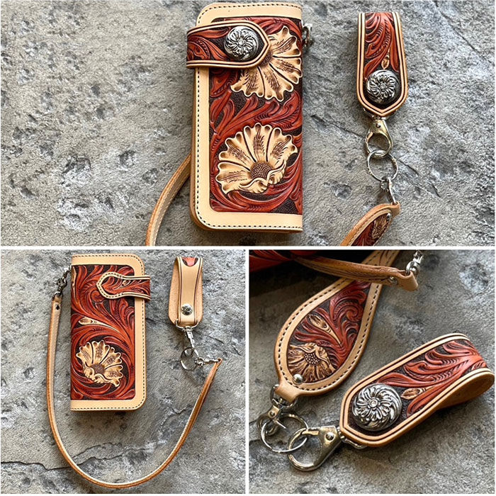 BACKYARD FAMILY「長財布 メンズ 本革 通販 日本製 財布 かぶせ蓋 ライダースウォレット 牛革 レザー 革財布」|財布|