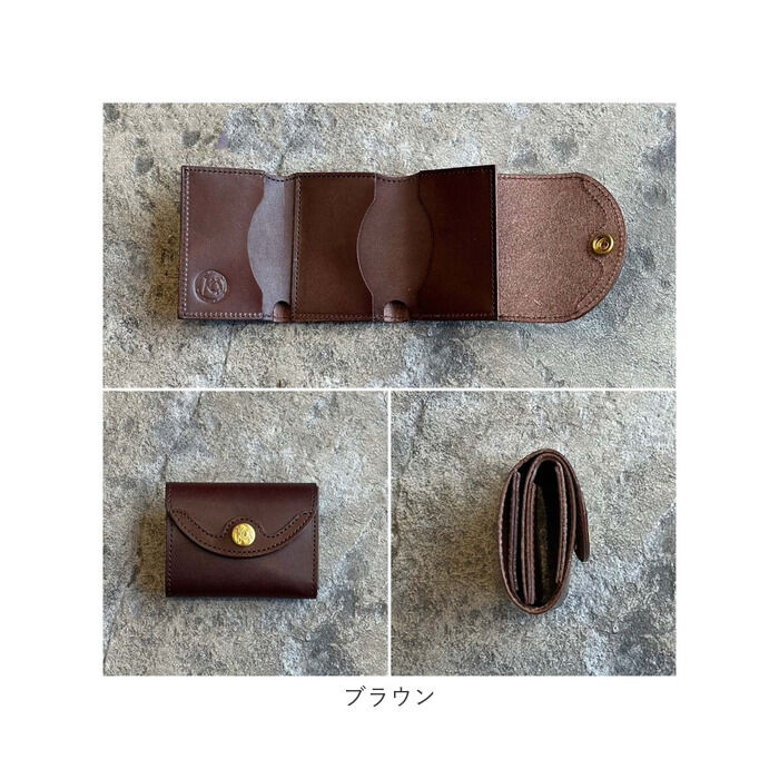 BACKYARD FAMILY「三つ折り財布 メンズ 通販 日本製 財布 さいふ 栃木レザー お札入れ カード入れ ブランド」|財布|