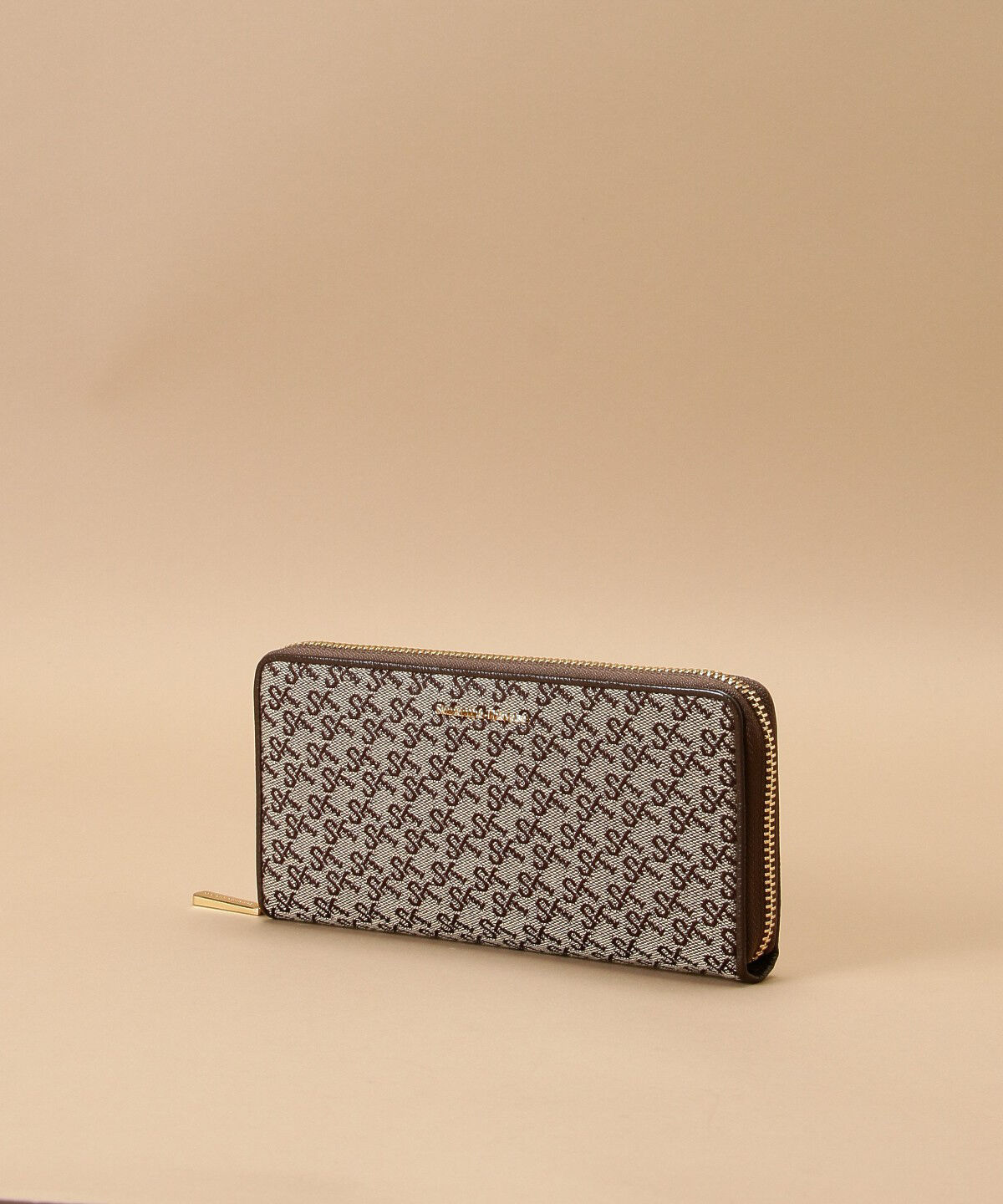 Samantha Thavasa「ST Jacquard ラウンド長財布」|財布|